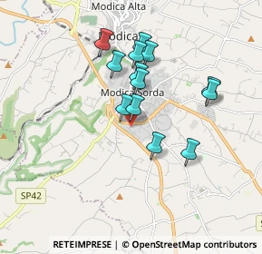 Mappa Via Pablo Picasso, 97015 Modica RG, Italia (1.69769)