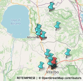 Mappa Via Zepponami, 01027 Montefiascone VT, Italia (8.6905)