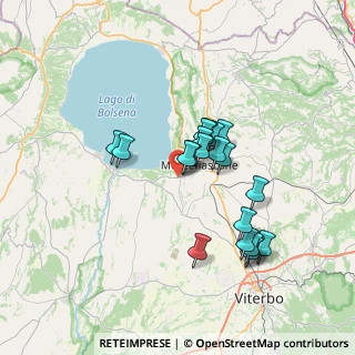 Mappa SP Verentana, 01027 Montefiascone VT, Italia (6.2655)