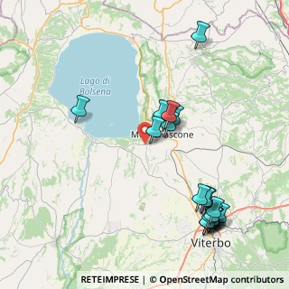 Mappa SP Verentana, 01027 Montefiascone VT, Italia (9.6115)