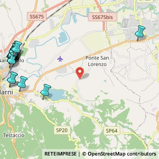 Mappa Strada di S. Faustino, 05035 Ponte , Italia (3.8975)
