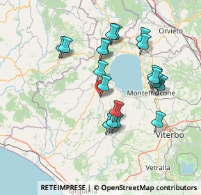 Mappa Viale Santa Lucia, 01010 Piansano VT, Italia (14.4785)