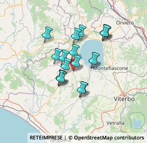 Mappa Viale Santa Lucia, 01010 Piansano VT, Italia (10.67222)