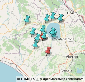 Mappa Viale Santa Lucia, 01010 Piansano VT, Italia (10.075)