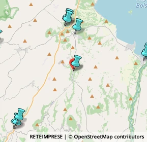 Mappa Viale Santa Lucia, 01010 Piansano VT, Italia (6.64333)