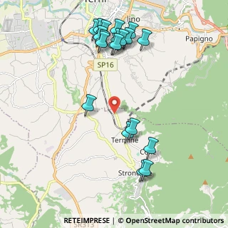 Mappa Voc. Termine, 05039 Stroncone TR, Italia (2.425)