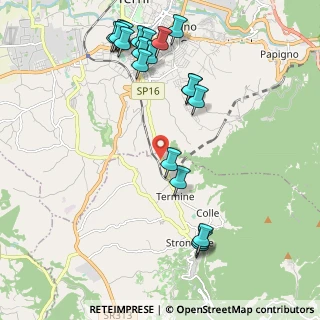 Mappa Voc. Termine, 05039 Stroncone TR, Italia (2.5515)