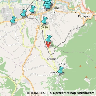 Mappa Voc. Termine, 05039 Stroncone TR, Italia (3.28077)