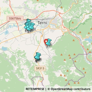 Mappa Voc. Termine, 05039 Stroncone TR, Italia (4.09)