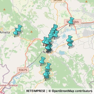 Mappa Via della Doga, 05035 Narni TR, Italia (3.176)