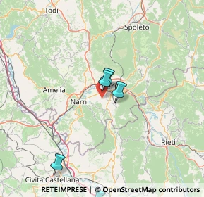 Mappa Strada di Selvoni, 05100 Terni TR, Italia (31.15083)