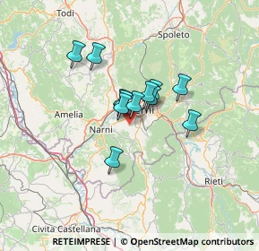 Mappa Strada di Selvoni, 05100 Terni TR, Italia (8.9)