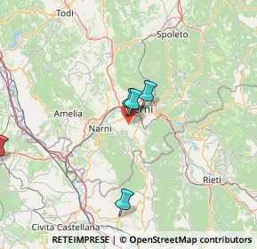 Mappa Strada di Selvoni, 05100 Terni TR, Italia (35.51692)