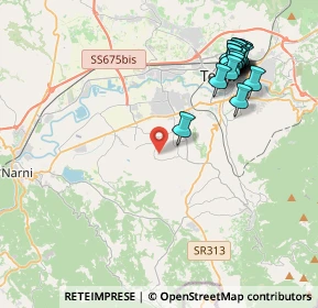 Mappa Strada di Selvoni, 05100 Terni TR, Italia (4.9715)