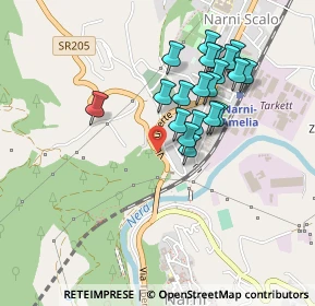 Mappa Via del Santuario, 05035 Narni Scalo TR, Italia (0.4295)