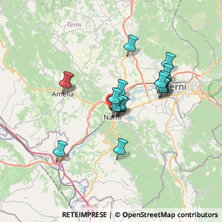 Mappa Via del Santuario, 05035 Narni Scalo TR, Italia (6.33389)