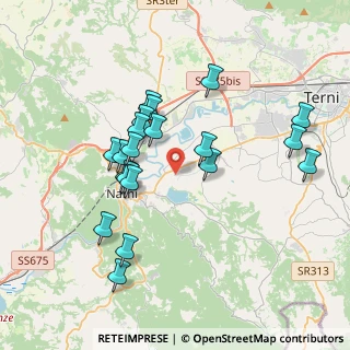 Mappa Via Flaminia ternana, 05035 Narni TR, Italia (3.7325)