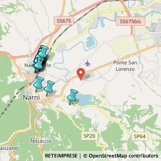 Mappa Via Flaminia ternana, 05035 Narni TR, Italia (2.47)
