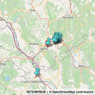 Mappa Via Flaminia ternana, 05035 Narni TR, Italia (7.65545)