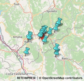 Mappa Strada di S. Rocco, 05039 Terni TR, Italia (9.366)