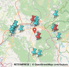 Mappa Strada di S. Rocco, 05039 Terni TR, Italia (8.265)