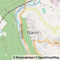 Mapa Narni
