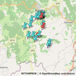 Mappa Via della Comunità Incontro, 05022 Amelia TR, Italia (1.75652)