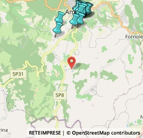 Mappa Via della Comunità Incontro, 05022 Amelia TR, Italia (2.8115)