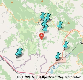Mappa Via della Comunità Incontro, 05022 Amelia TR, Italia (4.12308)