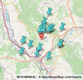 Mappa Via della Comunità Incontro, 05022 Amelia TR, Italia (5.935)