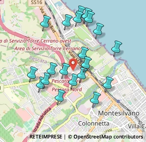 Mappa Via Salara, 65013 Città Sant'angelo PE, Italia (0.9645)