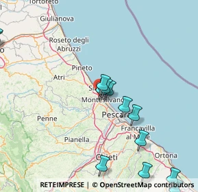 Mappa Via Salara, 65013 Città Sant'angelo PE, Italia (20.73615)
