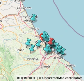 Mappa Via Salara, 65013 Città Sant'angelo PE, Italia (10.51632)