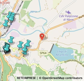 Mappa Strada dei Colli di San Faustino, 05100 Narni TR, Italia (1.7135)
