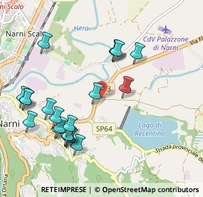 Mappa Strada dei Colli di San Faustino, 05100 Narni TR, Italia (1.133)