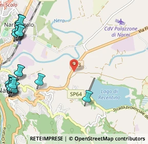 Mappa Strada dei Colli di San Faustino, 05100 Narni TR, Italia (1.766)