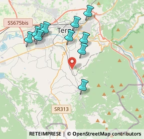 Mappa Vocabolo Termine, 05039 Stroncone TR, Italia (4.16636)