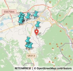 Mappa Vocabolo Termine, 05039 Stroncone TR, Italia (3.96833)