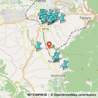 Mappa Vocabolo Termine, 05039 Stroncone TR, Italia (2.3615)