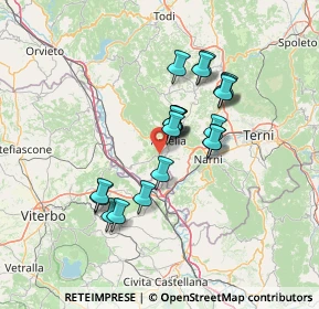 Mappa SP 31, 05022 Amelia TR, Italia (11.655)