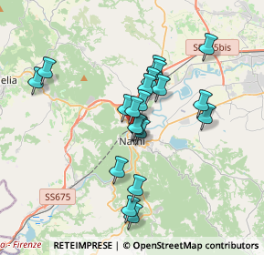 Mappa Via del Santuario, 05035 Narni TR, Italia (3.1845)