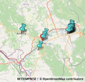 Mappa Via del Santuario, 05035 Narni TR, Italia (9.342)