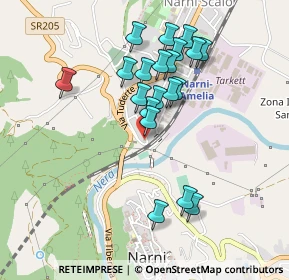 Mappa Via del Santuario, 05035 Narni TR, Italia (0.4405)