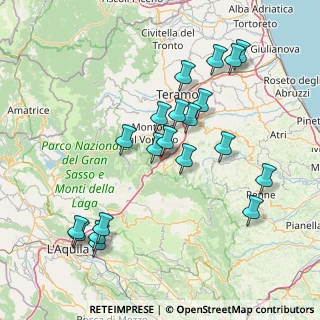 Mappa Colle Cretara, 64042 Colledara TE, Italia (16.718)