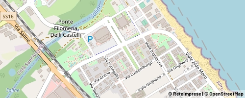 Mappa Montesilvano