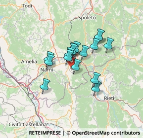 Mappa Voc. Stazione di, 05039 Stroncone TR, Italia (10.02)
