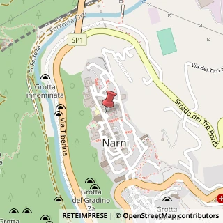 Mappa Piazza Tredici Giugno, 4, 05035 Narni, Terni (Umbria)