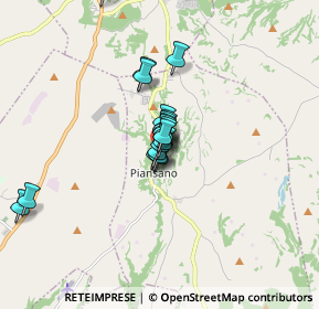 Mappa Via San Lucia Burlini, 01010 Piansano VT, Italia (1.2335)