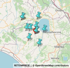Mappa Via San Lucia Burlini, 01010 Piansano VT, Italia (8.9)