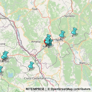 Mappa Via Senetrari, 05035 Narni TR, Italia (22.11417)